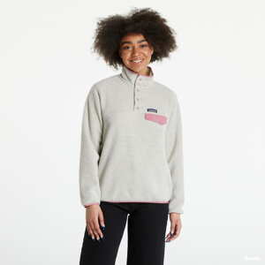 Dámská mikina Patagonia Lightweight Synchilla Snap-T Fleece Pullover šedá