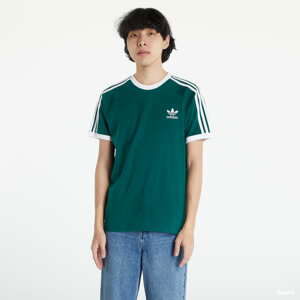 Tričko s krátkým rukávem adidas Originals 3-Stripes Tee zelené