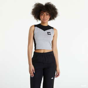 Dámské tílko The North Face Cropped Fitted Tank Grey / Black