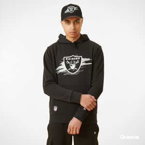 Mikina New Era Las Vegas Raiders Tear Logo Black Hoodie černá