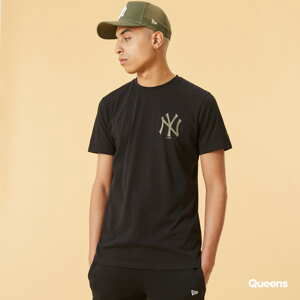 Pánské tričko New Era New York Yankees Team Logo Black T-Shirt černé