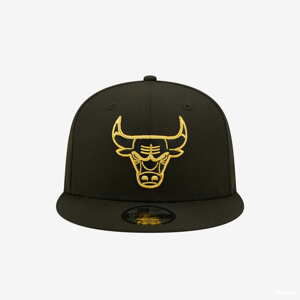 Snapback New Era Chicago Bulls Metallic Logo Black 9FIFTY Cap černá