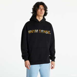 Mikina 9N1M SENSE. Snake Hoodie černá