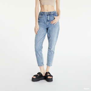 Dámské jeans Noisy May NMKATY High Waisted Mom Jeans modré