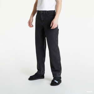 Jeans Karl Kani Retro Baggy Workwear Denim černé