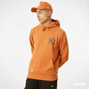 Mikina New Era New York Yankees Team Logo Hoody Orange