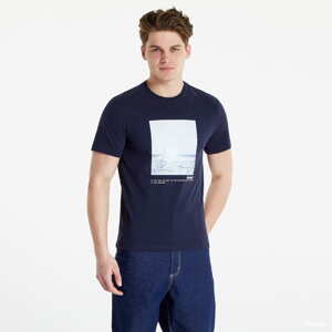 Pánské tričko Ecoalf Glaciar Marino Para Hombre Tee navy