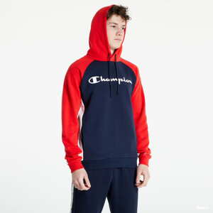 Mikina Champion Hooded Sweatshirt Navy / Red / White