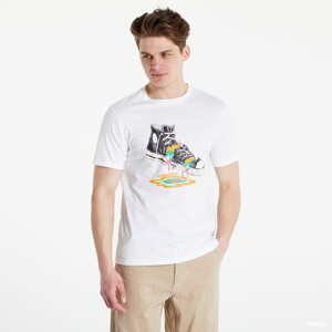 Pánské tričko Converse Paint Drip Graphic Pullover Tee Bílé