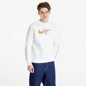 Mikina Nike Fleece Crew Sweatshirt White