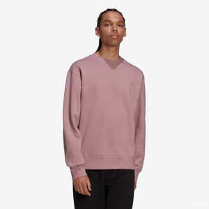 Mikina adidas Originals Adicolor Trefoil Crewneck Pink