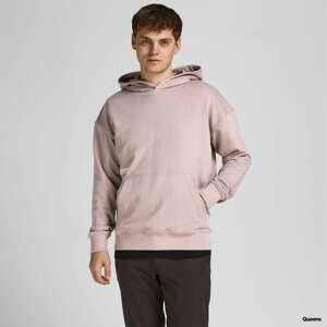 Mikina Jack & Jones Jorworldwide Sweat Hood LN béžová