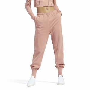 Tepláky Reebok CL Wde Cozy FT Pant Pink