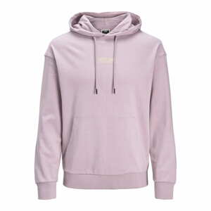 Mikina Jack & Jones Sweat Hoodie fialová