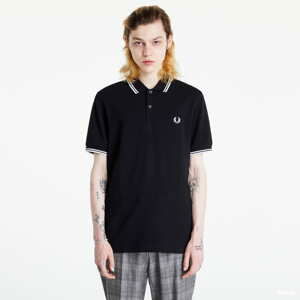 Polo tričko FRED PERRY Twin Tipped Shirt Black