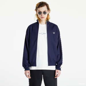 Bunda FRED PERRY Taped Track Jacket tmavě modrá