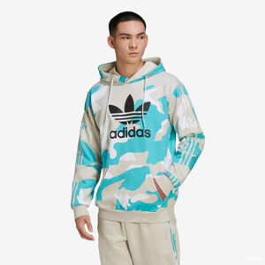 Mikina adidas Originals Hoodie Originals Graphics Camo tyrkysová/béžová