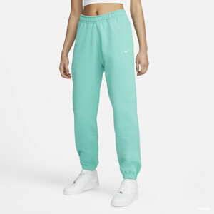 Tepláky Nike SoloSwoosh Fleece Pant tyrkysové