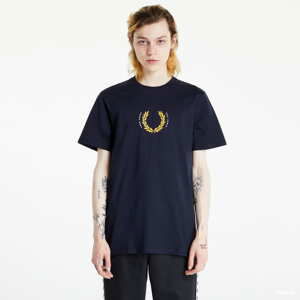 Pánské tričko FRED PERRY Laurel Wreath Tee navy