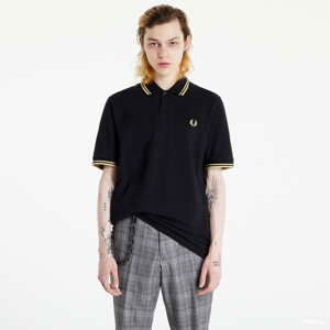 Pánské tričko FRED PERRY Twin Tipped Shirt Black