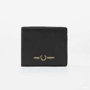 Peněženka FRED PERRY Pique Texturd Billfold Wallet černá
