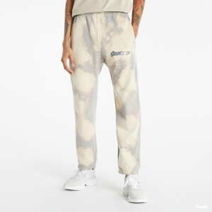 Tepláky PLEASURES Decay Sweat Pant Bleach Dye béžové