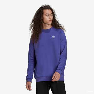 Mikina adidas Originals Essential Trefoil Crewneck fialová