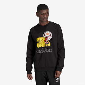 Mikina adidas Originals Man Utd GR Crewneck černá