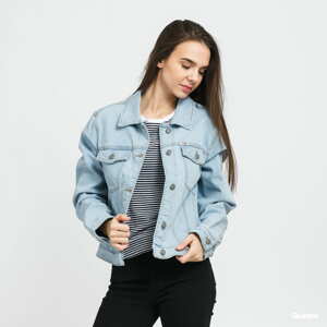 Džíska GUESS W Slim Denim Jacket Blue