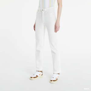 Dámské jeans GUESS Relaxed Fit Denim Pant White
