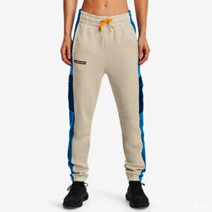 Tepláky Under Armour Rival Fleece Pant Beige