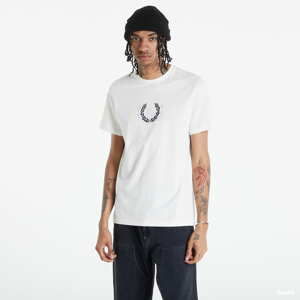 Tričko s krátkým rukávem FRED PERRY Laurel Wreath T-shirt béžové