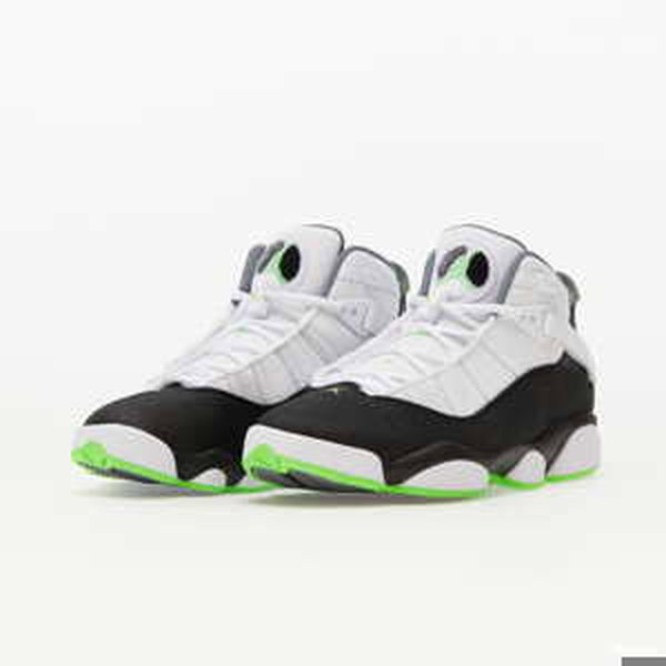 Jordan 6 Rings white/green strike-black