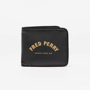 Peněženka FRED PERRY Arch Branded Billfold Wallet černá