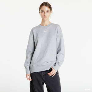 Dámská mikina Nike NSW Phoenix Fleece Women's Oversized Crewneck Sweatshirt Dk Grey Heather/ Sail