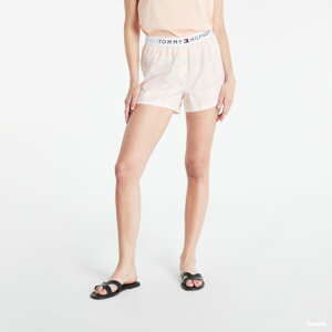 Dámské tričko Tommy Hilfiger SS Woven Short Set White