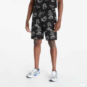 Teplákové kraťasy Puma x Garfield AOP Shorts Black