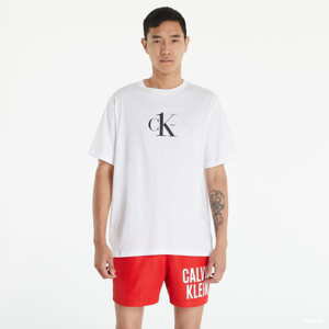 Tričko s krátkým rukávem Calvin Klein Organic Cotton Beach T-shirt CK One White