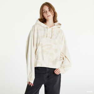 Dámská mikina Nike Washed Jersey Hoodie Sanddrift/ White