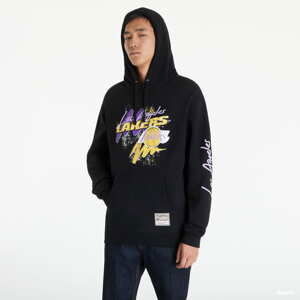 Mikina Mitchell & Ness Hyper Hoops Hoodie Los Angeles Lakers černá