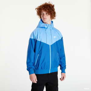 Bunda Nike Sportswear Heritage Essentials Windrunner Men's Hooded Jacket Blue