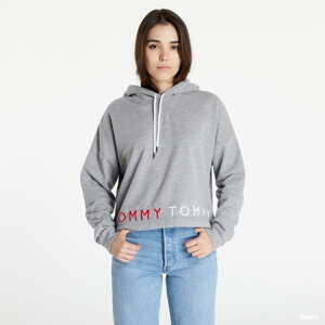 Dámská mikina Tommy Hilfiger Embroidery Hoodie Grey