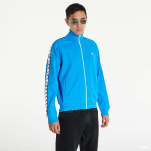 Mikina FRED PERRY Taped Laurel Track Top modrý