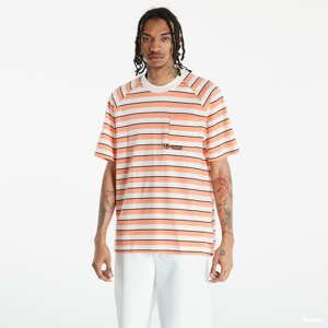 Tričko s krátkým rukávem adidas Originals Stripet Pocket T-shirt krémové/oranžové