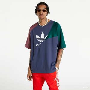 Pánské tričko adidas Originals Adicolor Colorblock T-Shirt Shanav/ Quicri/ Cgreen