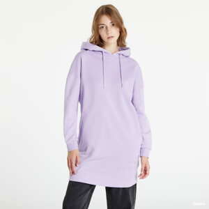 Dámská mikina Urban Classics Organic Oversized Terry Hoodie Dress Purple