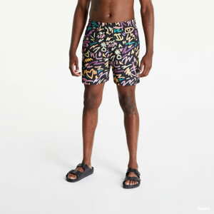 Šortky adidas Originals Love Unites Doodle Print Woven Shorts Multco