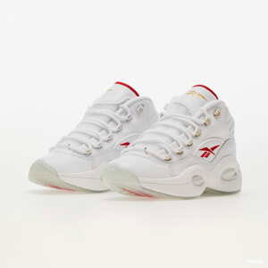 Reebok Question MID cloud white / cloud white / vector red