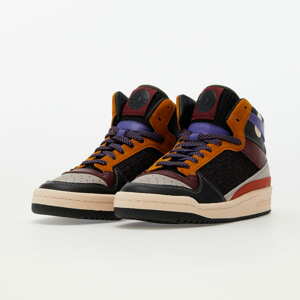 adidas Originals Fourm Mid Patchwork Core Black/ Shape Red/ Core Granite