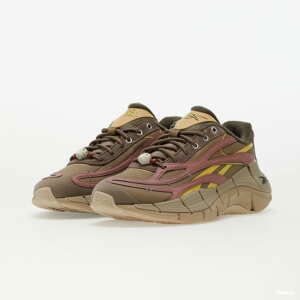 Reebok x Street Fighter Zig Kinetica 2.5 Cinnamon Stick/ Party Earl/ Weathered Yellow